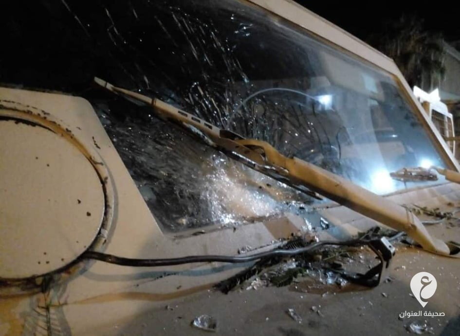 مجهولون يطلقون النار على سيارات الجيش أثناء حماية المتظاهرين في سبها - 261778627 192607016409855 4213247411036438067 n