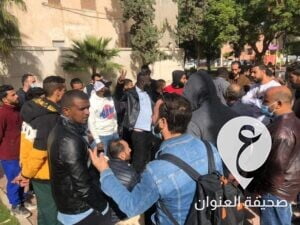 بالصور..تواصل اعتصام الكوادر الطبية في مراكز العزل أمام مبنى رئاسة الوزراء في طرابلس - 261841556 459643565770495 6156665573571936313 n