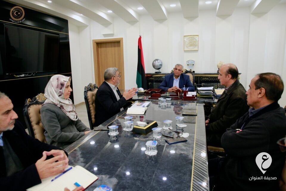 القطراني يتابع إنشاء مباني المؤسسة الوطنية للنفط ووزارة النفط والغاز ببنغازي - 1 5