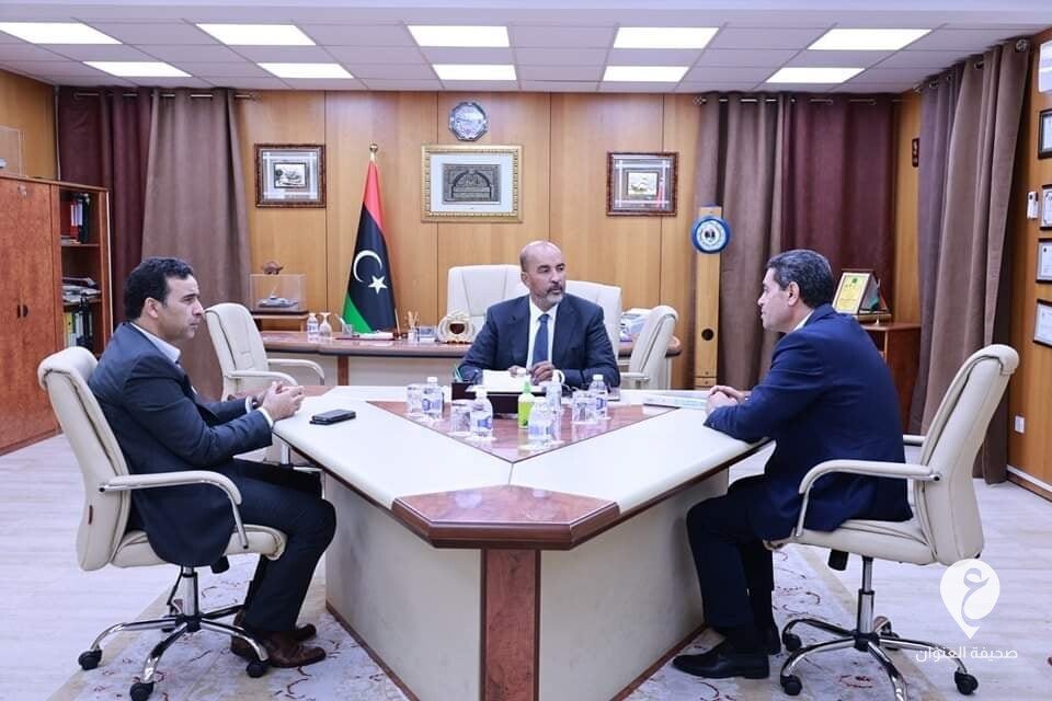 الكوني والنويري يبحثان مع السايح الخطوات المتخذة لضمان إنجاح الانتخابات - 263507977 223792596556903 8257148139733546388 n