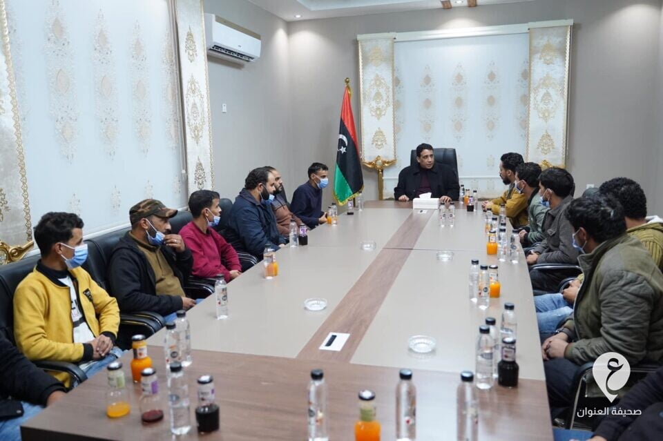 المنفي يؤكد على دعم الشباب وتوفير متطلباتهم - 266770326 308747531260819 1164906979165210546 n