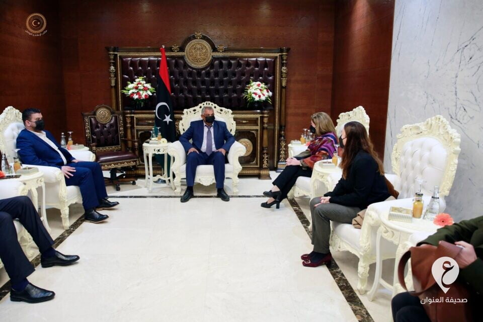 القطراني يلتقي وليامز في بنغازي - 267780280 1306155429823917 8413637399255711173 n