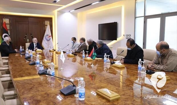 مؤسسة النفط تقترح مساهمة "الليبية للموانئ" في تصنيع أجزاء من منصات الحقول البحرية - 87878787