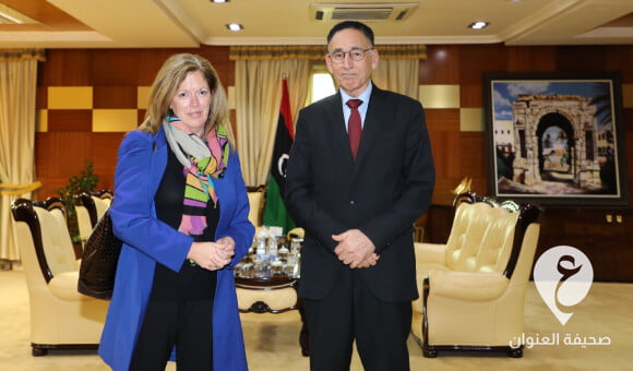 وليامز تلتقي مع وزير الاقتصاد الليبي