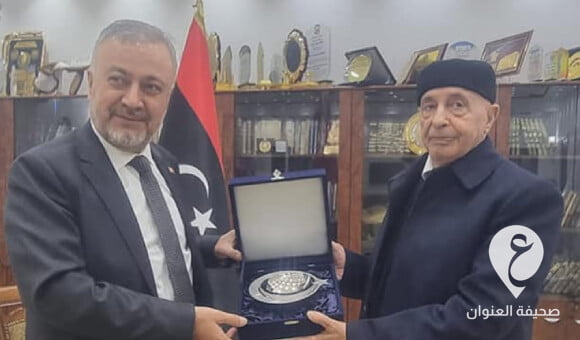 عقيلة يستقبل السفير التركي في القبة 1 عقيلة يستقبل السفير التركي في القبة - مشروع جديد 2022 01 19T213101.618 1