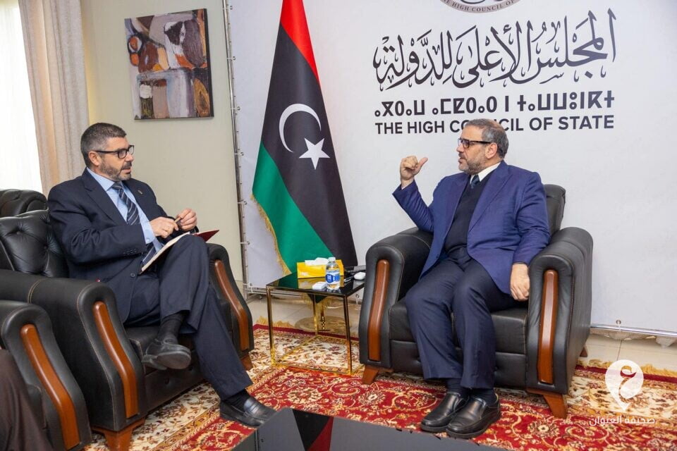 المشري يبحث مع سفير بعثة الاتحاد الأوربي مستجدات العملية الانتخابية - 0