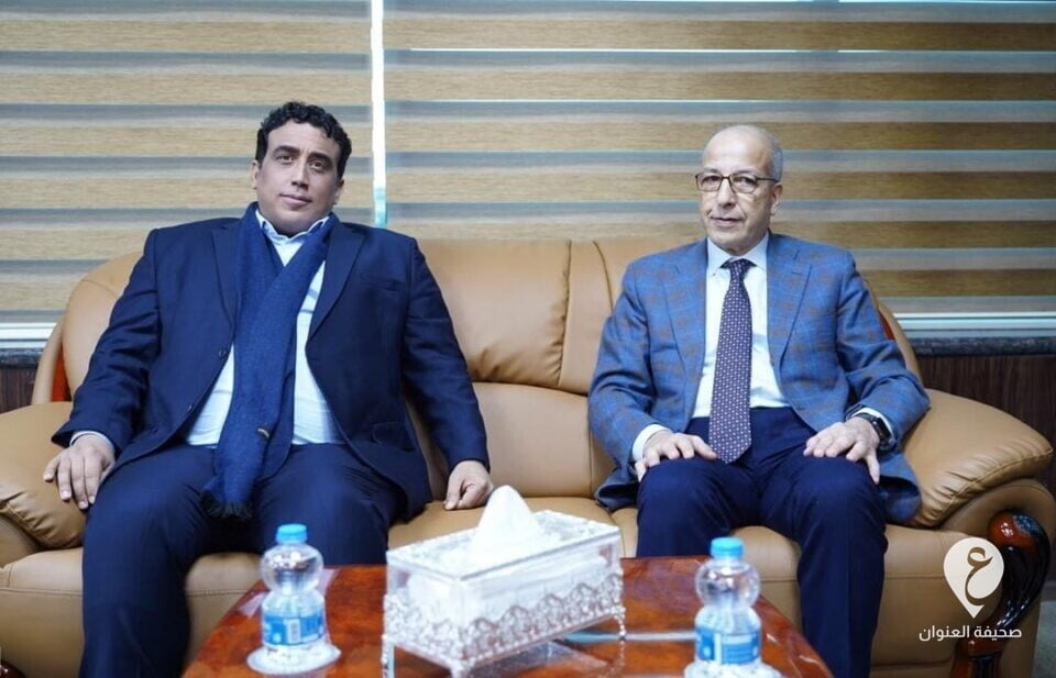 المنفي والكبير يبحثان مستجدات توحيد مصرف ليبيا المركزي - 271250678 3110088599317179 2253875947590588084 n