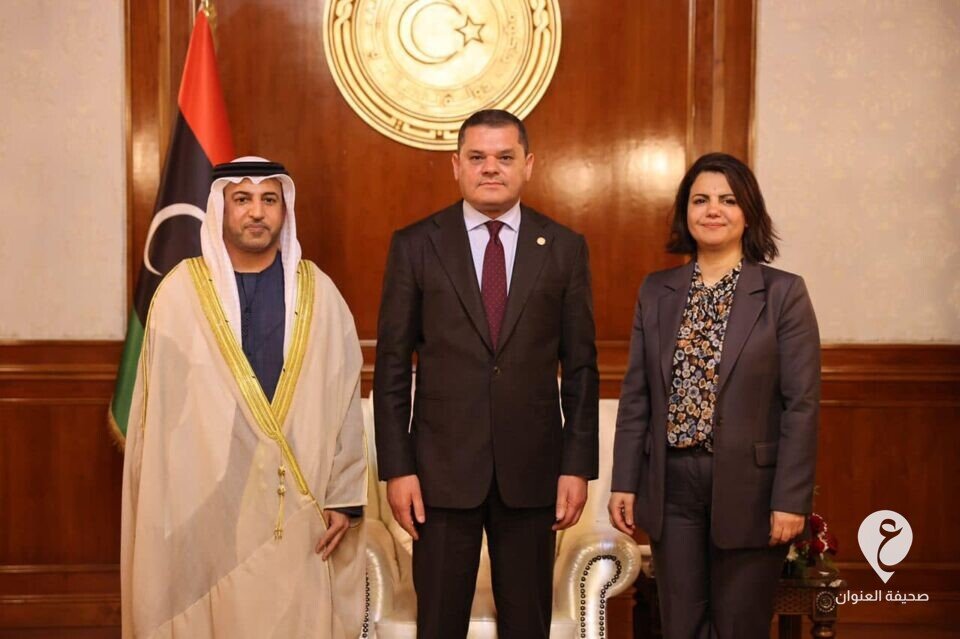 الدبيبة يتفق مع السفير الإماراتي التقديم على التأشيرة الإماراتية إلكترونيًا - 271987269 320638070075258 1205259728862560303 n