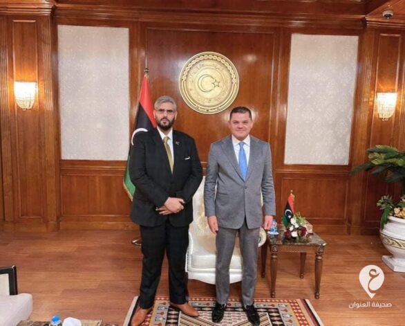 الدبيبة يلتقي ثابت في طرابلس - 272176545 122879613584162 2730907792843119301 n e1642724780661