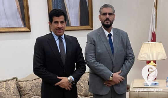 ثابت يبحث مع مندوب قطر لدى جامعة الدول العربية المستجدات على الساحة العربية - مشروع جديد 2022 01 05T212002.980