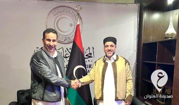 لقاء بين المشري والنويري تركّز حول المسار الدستوري والانتخابات - مشروع جديد 2022 01 08T221622.389