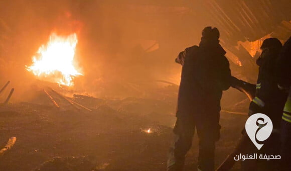 إطفاء حريق اندلع بصالات لبيع السجاد في سوق السبت - مشروع جديد 2022 01 10T131943.922