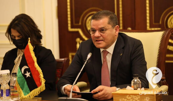 الدبيبة يدعو تشاد للاستفادة من الموانئ الليبية لزيادة حجم التبادل التجاري - مشروع جديد 2022 01 25T235041.254