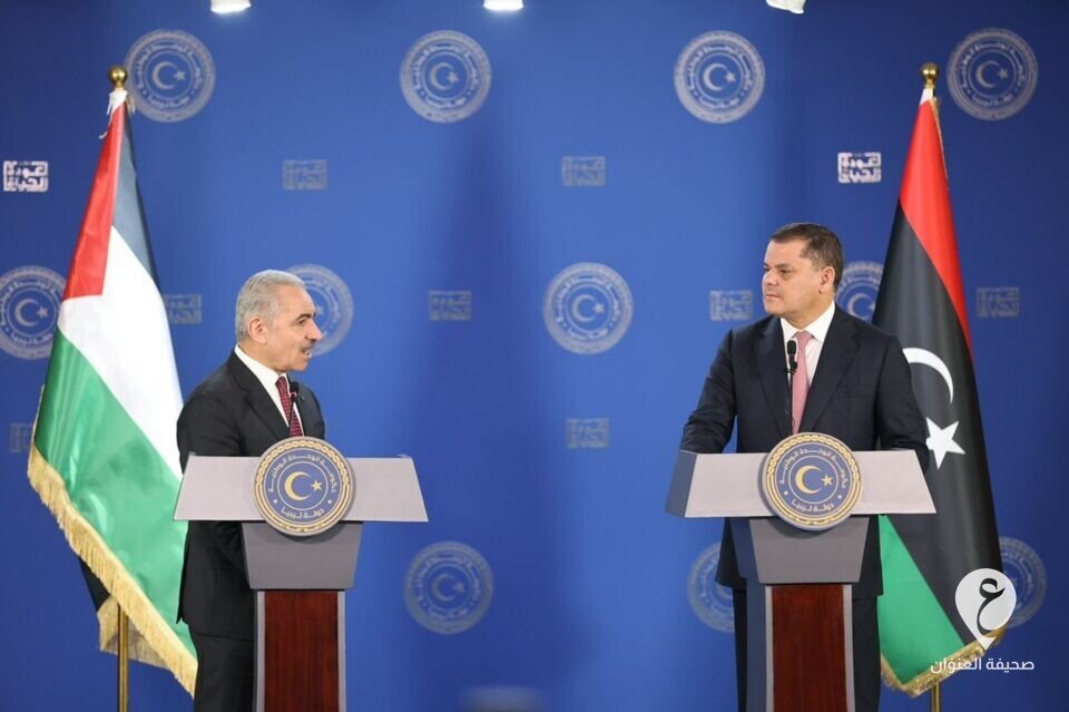 الدبيبة يوقع 5 اتفاقيات ومذكرات مع رئيس الوزراء الفلسطيني - 273513709 4966215886749410 4890358509342531304 n