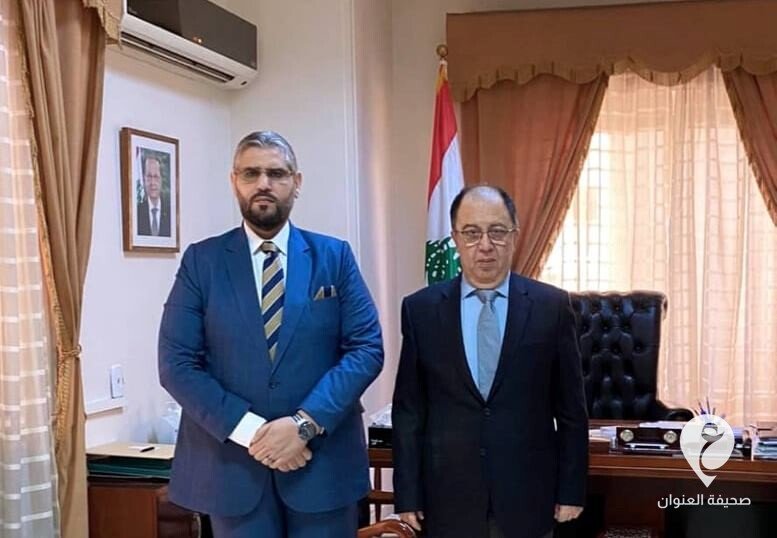 ثابت ومندوب لبنان لدى الجامعة العربية يبحثان التطورات في المنطقة - 273546195 678897623464889 99000745588074418 n 1