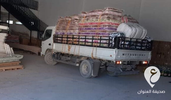 إرسال إغاثة للأسر المتضررة نتيجة السيول في قمينس - مشروع جديد 2022 02 05T184652.148