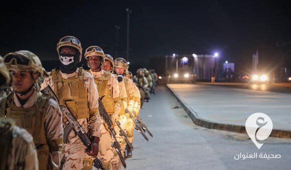 صور | مسير ليلي لوحدات من اللواء 106 مجحفل داخل بنغازي - مشروع جديد 2022 02 08T184126.811