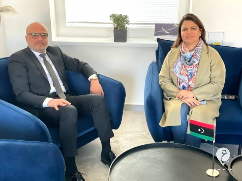 المنقوش تصل سلوفاكيا للإشراف على إجلاء الليبيين من أوكرانيا - 274928187 299622978926036 4745058370643159570 n