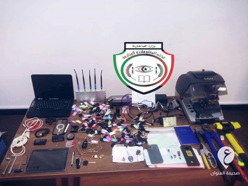 ضبط عصابة في طرابلس تسرق السيارات عبر تصوير أرقام هياكلها وتصنيع مفاتيحها - 275899043 516088263218210 9014619851589981839 n