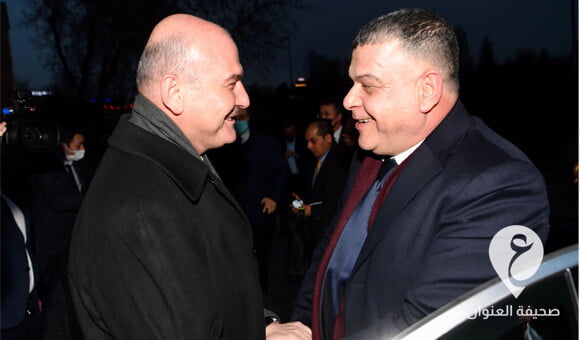 وزير داخلية بحكومة الدبيبية يلتقي نظيره التركي في أنقرة - PSD العنوان 13