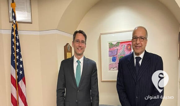 الكبير يبحث مع مساعد وكيل وزارة الخارجية الأمريكية دعم استقلالية المركزي - PSD العنوان 48