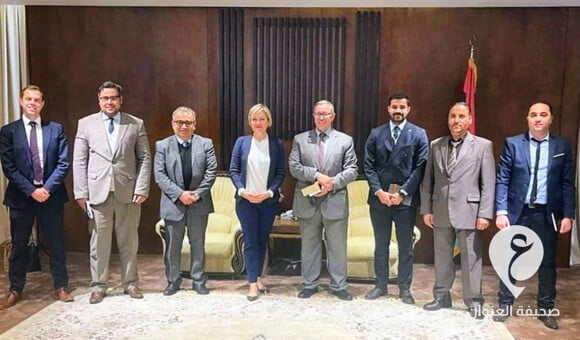 توحيد المصرف المركزي على طاولة الحبري والسفيرة البريطانية - PSD العنوان 81