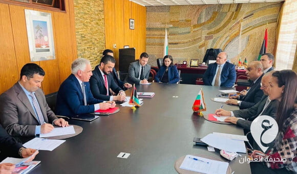 توقيع مذكرة تفاهم بين غرفتي الصناعة والتجارة في ليبيا وبلغاريا - PSD العنوان 96