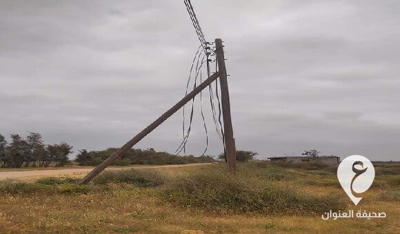 شركة الكهرباء تعلن سرقة 640 متر من أسلاك النحاس في منطقة العامرة - مشروع جديد 47