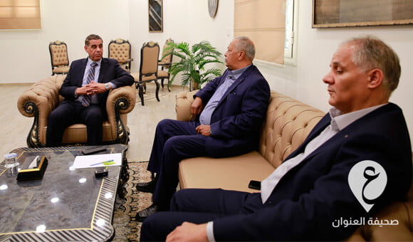القطراني يطلع على آخر مستجدات مشروع إنشاء مستشفى الجمهورية ببنغازي - PS1D العنوان