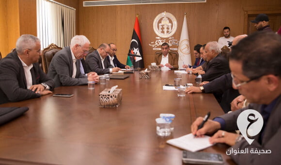 القطراني يجتمع بشأن إعمار بنغازي - PSD العنوان 2022 04 07T172658.980