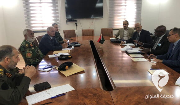 زينينغا يجتمع بأعضاء اللجنة العسكرية المشتركة (5+5) عن الغرب - PSD العنوان 2022 04 20T011139.047
