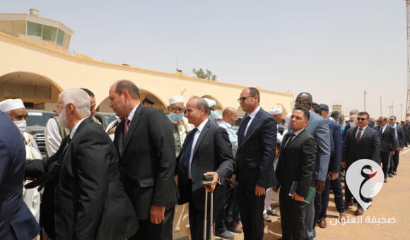 الحكومة الليبية تصل سبها لعقد أول اجتماع 4 الحكومة الليبية تصل سبها لعقد أول اجتماع - PSD العنوان 2022 04 21T161516.303