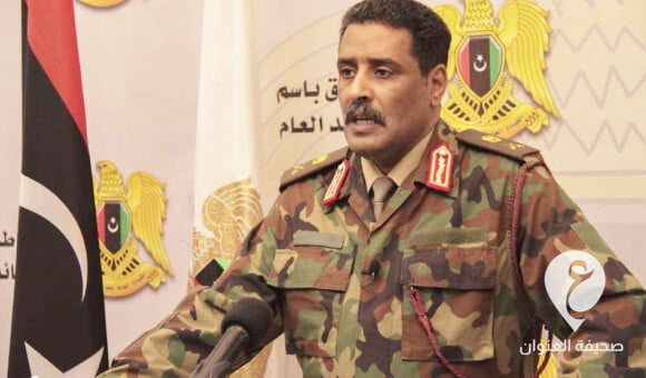 المسماري يؤكد أن الصراع السياسي في ليبيا يؤثر سلبا على مجهودات الجيش في محاربة الإرهاب - PSD العنوان 2022 04 27T041157.822