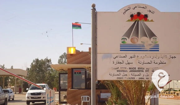 مساء اليوم.. النهر الصناعي يتوقع عودة الإنتاج إلى أقصي معدلاته بمنظومة "الحساونة –سهل الجفارة" - PSD العنوان 22
