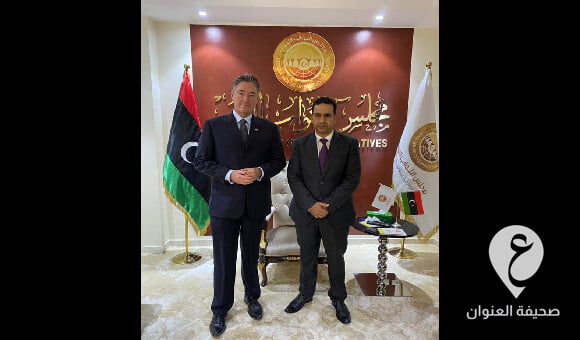 النويري يبحث مع السفير الألماني آخر المستجدات السياسية في ليبيا - مشروع جديد 1