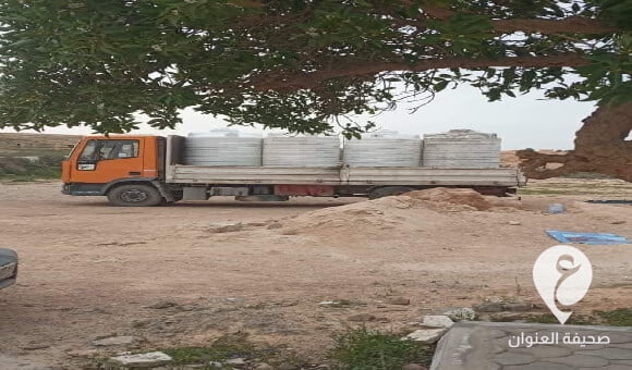 ضبط شاحنة تحمل زيت غير صالح للاستهلاك في مدخل طبرق الشرقي - مشروع جديد 42