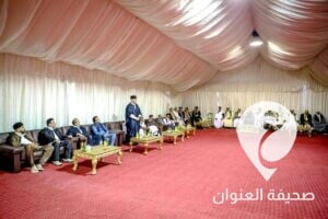 بالصور..باشاغا يعرب عن شكره لحسن ضيافة أهالي سرت - 04