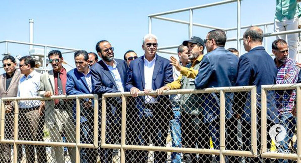 باشاغا يجري زيارة تفقدية لخزان القرضابية في سرت - 1 21