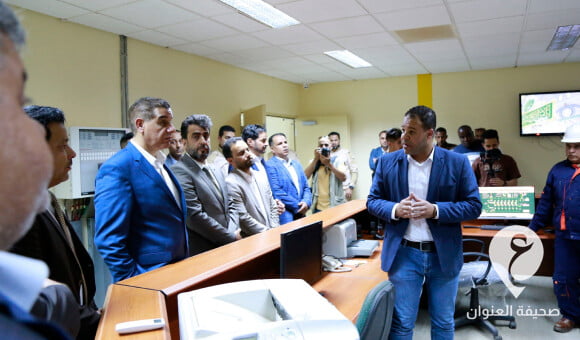 وفد وزاري يزور جهاز استثمار مياه النهر الصناعي في سلوق - PSD العنوان 2022 05 26T042434.776