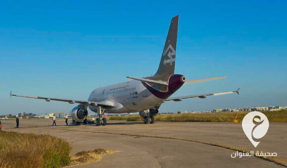 عودة طائرة للخطوط الليبية إلى العمل بعد توقف لسبع سنوات - PSD العنوان 2022 05 21T003917.463