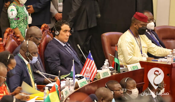 انطلاق أعمال القمة الاستثنائية للاتحاد الأفريقي حول الإرهاب بمشاركة المنفي - PSD العنوان 2022 05 28T183459.896