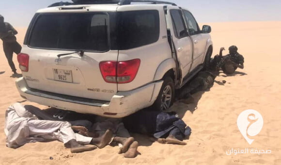 إنقاذ مهاجرين غير شرعيين من موت محقق وسط الصحراء - PSD العنوان 2022 05 28T184537.024