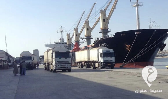 7 آلاف طن قمح وسلع متنوعة تصل ميناء طرابلس - PSD العنوان