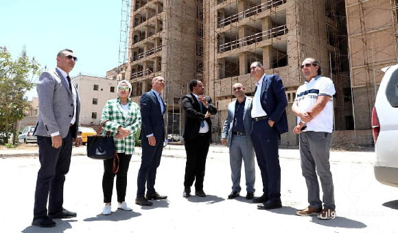 وفد من كبرى الشركات المصرية يزور مواقع سكنية متوقفة ومناطق متضررة ببنغازي - مشروع جديد 2022 05 25T192812.592