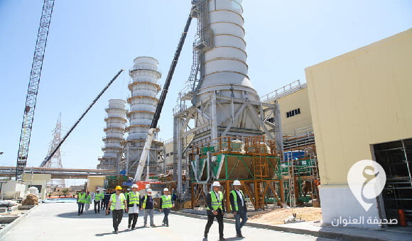 العامة للكهرباء تتابع تطورات مشروع محطة غرب طرابلس الاستعجالي    - مشروع جديد 45