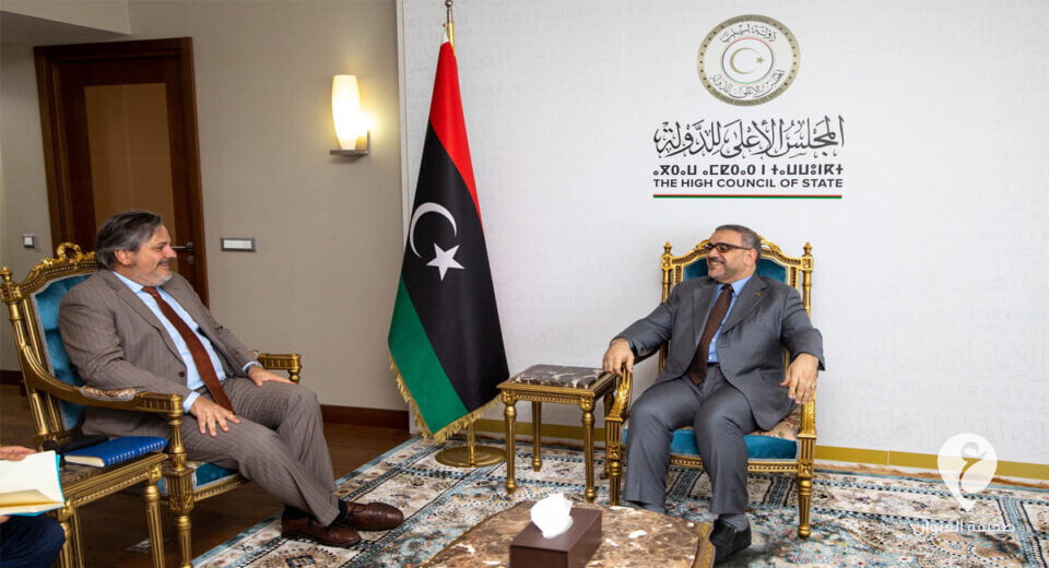 خلال لقائه مع سفير بلجيكا.. المشري: متمسكون بإجراء الانتخابات على أسس دستورية وقانونية - 1 29