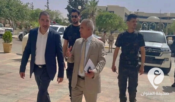 جولة تفقدية لوزير الداخلية بالحكومة الليبية في سرت - PSD العنوان 2022 06 06T232826.992