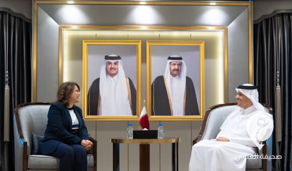 المنقوش تلتقي نظيرها القطري في الدوحة 1 المنقوش تلتقي نظيرها القطري في الدوحة - PSD العنوان 2022 06 22T202040.162