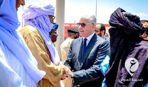 باشاغا يتفقد الوضع الأمني والخدمي في مدينة غات - مشروع جديد 9