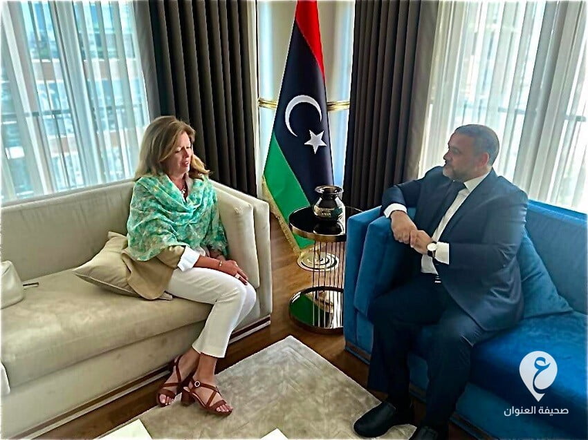 في إشارة إلى اشتباكات طرابلس.. وليامز والمشري يدينان استخدام القوة أو العنف - 294859457 360304079620221 3444557025737489510 n